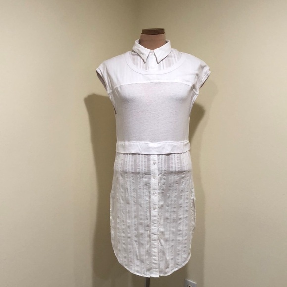 Anthropologie Postmark Londra Blouse Size Small White - Picture 2 of 8